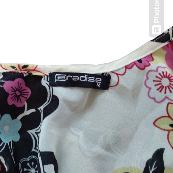 Paradise Rhinestone Embellished Tunic Top - Picture 8 of 8